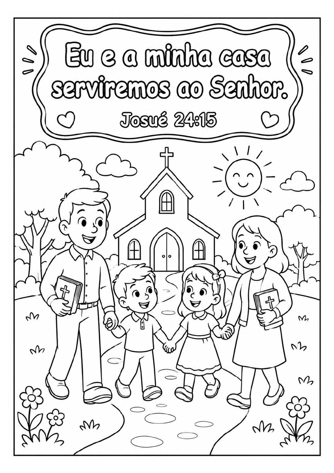 Eu e a minha casa serviremos ao Senhor